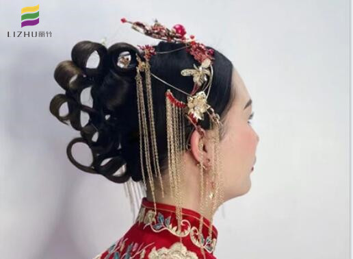秀禾新娘發(fā)型，盡情展示中國古典美