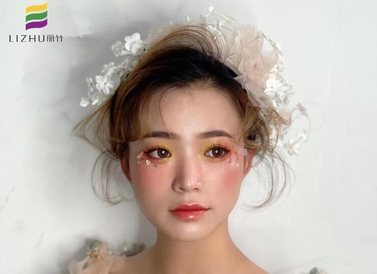 抽絲森系新娘，廣西新娘妝培訓(xùn)學(xué)校作品