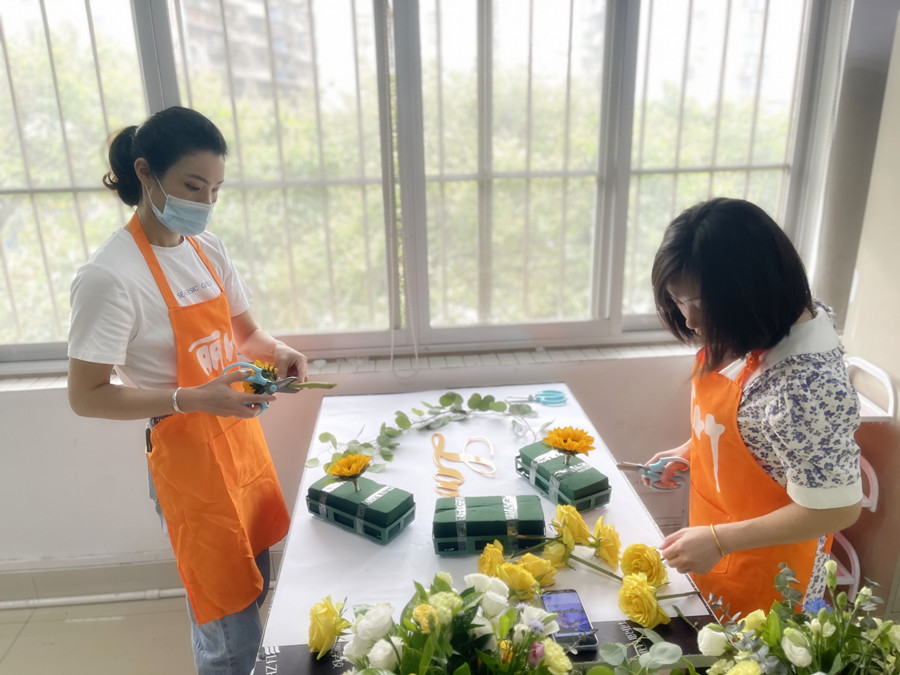 韓式花束設(shè)計(jì)風(fēng)格，南寧網(wǎng)紅花藝培訓(xùn)班講解