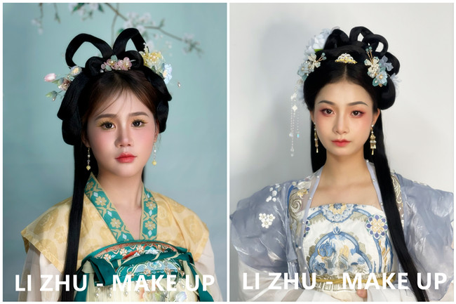 古風造型，廣西彩妝造型進修作品