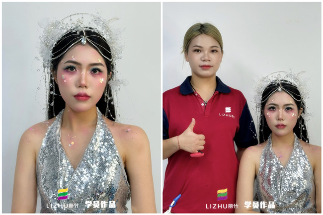 人魚公主，零基礎美妝教學學員作品