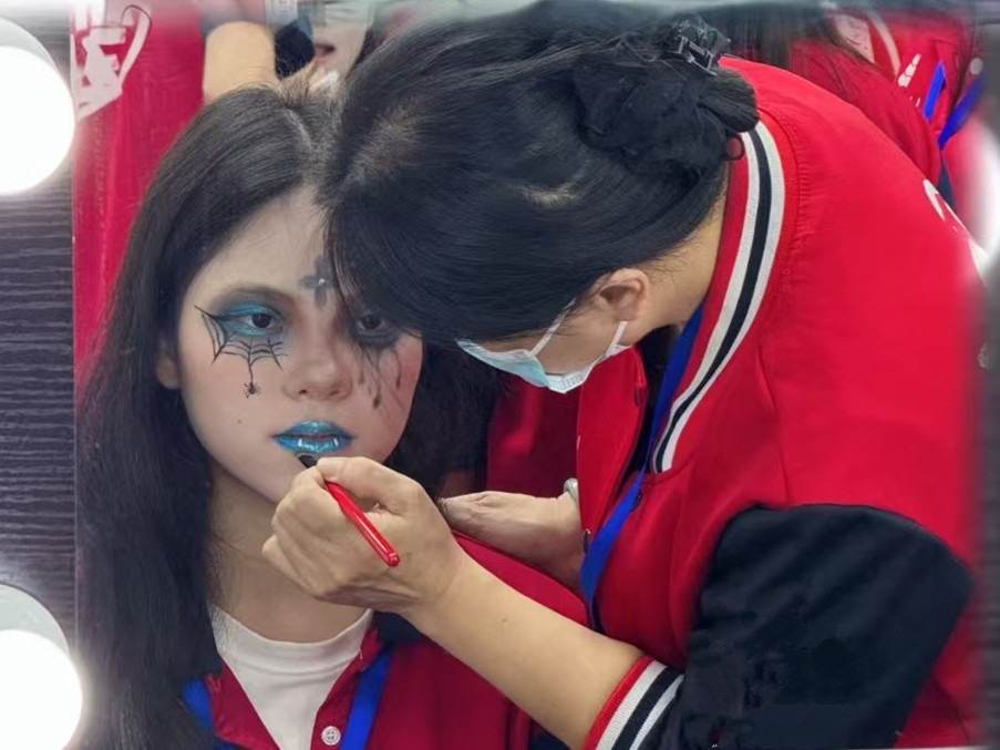 萬圣節(jié)妝容造型，南寧彩妝師推薦