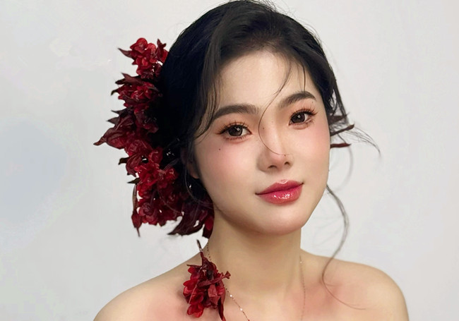 氛圍感干花造型，南寧化妝學高彩