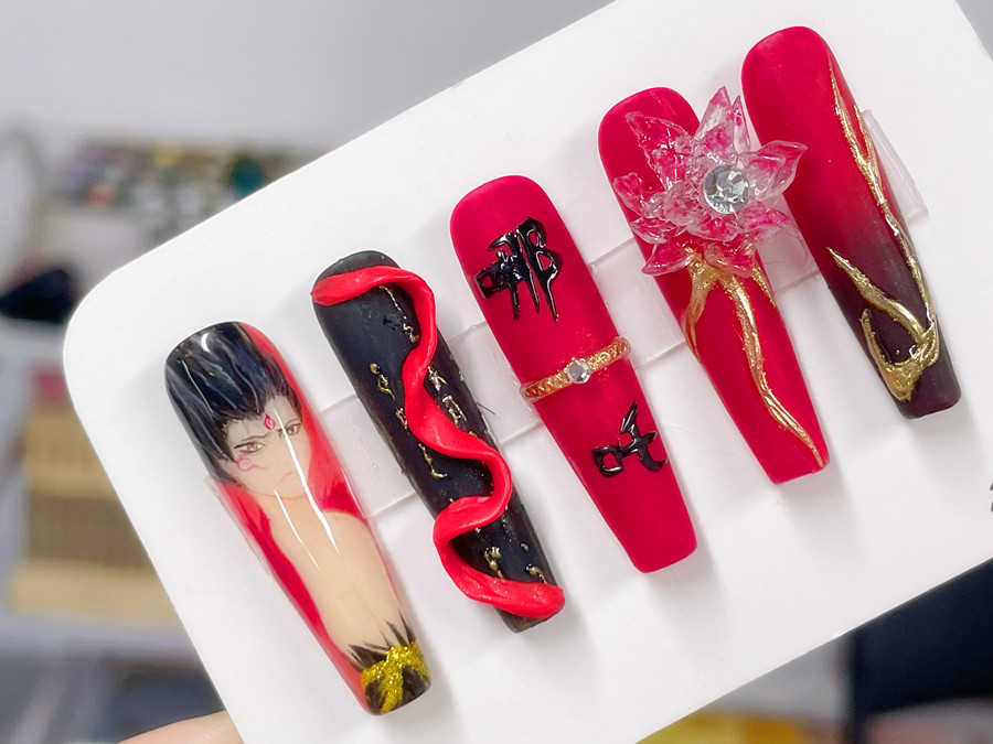哪吒美甲，南寧美甲學校排名前三作品