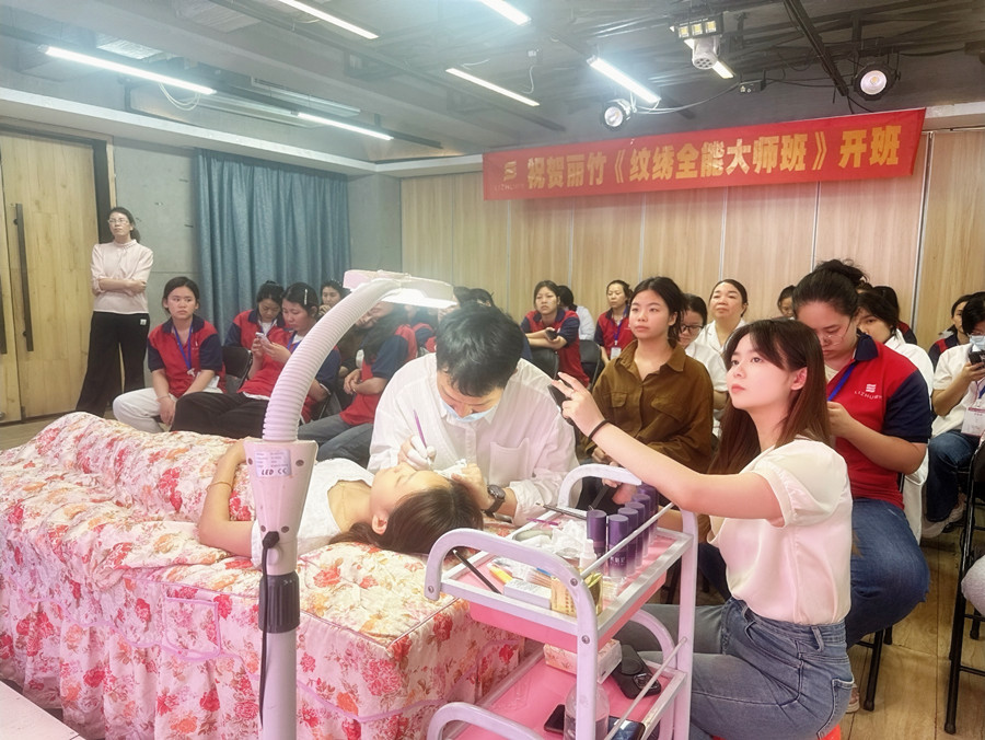南寧紋繡培訓(xùn)開班，技術(shù)拓客技巧大放送