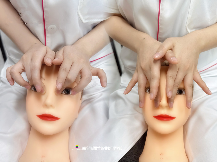 假頭模練習(xí)美容有什么好處，南寧美容培訓(xùn)學(xué)校
