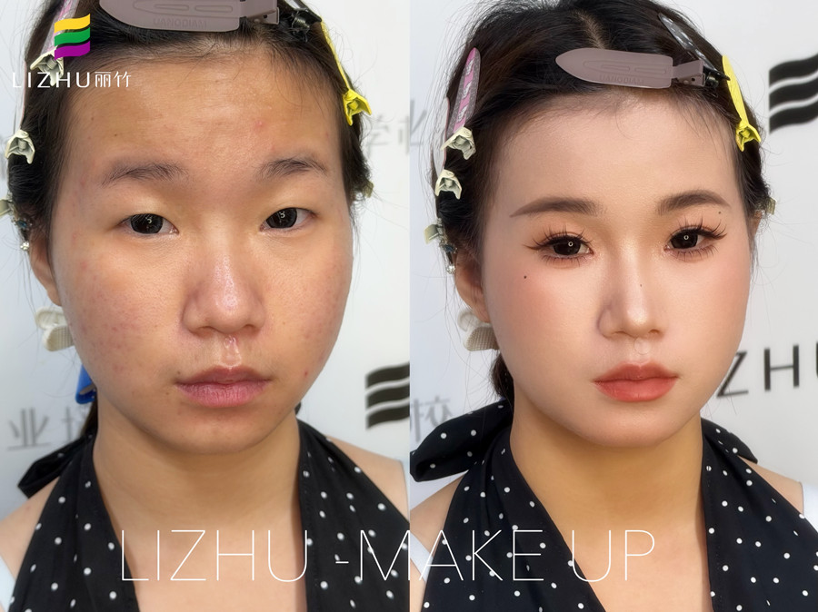 單眼皮調(diào)整技巧，廣西彩妝專業(yè)學(xué)校分享技巧