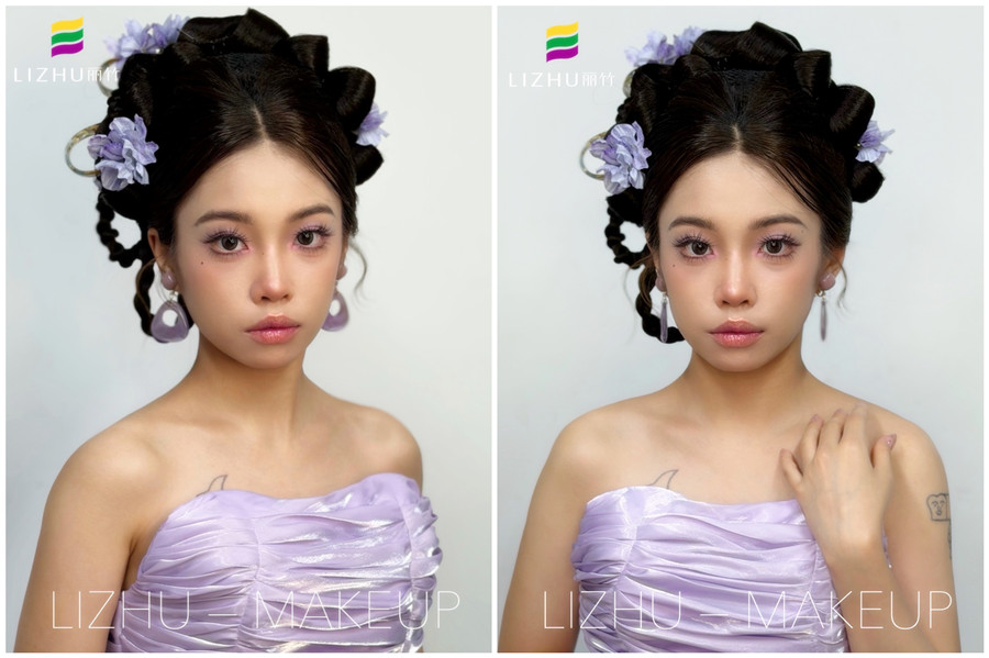 紫色新中式造型 | 初高中畢業(yè)女生學(xué)什么好？